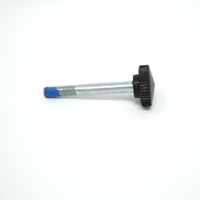 M5x34mm bolt with blue paint on one end. 